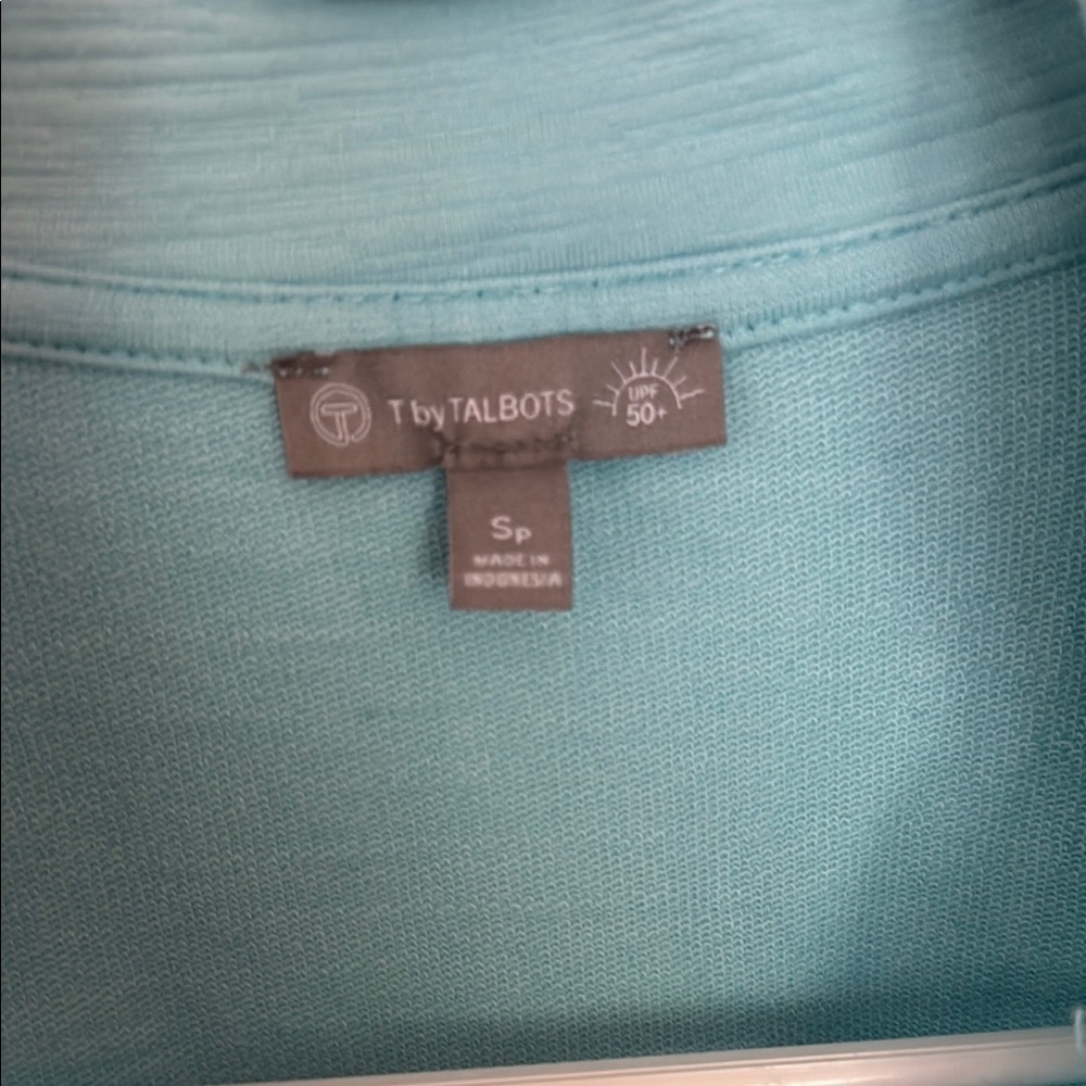 Light Blue Zip-Up Jacket - Picture 2 of 6